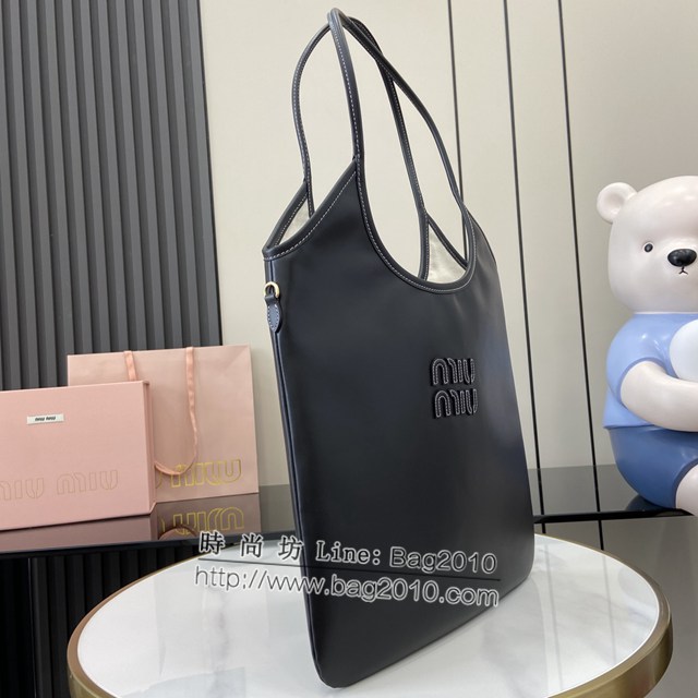 miumiu專櫃繆繆最新款女士IVY牛皮托特單肩包 jh2328型號：500231